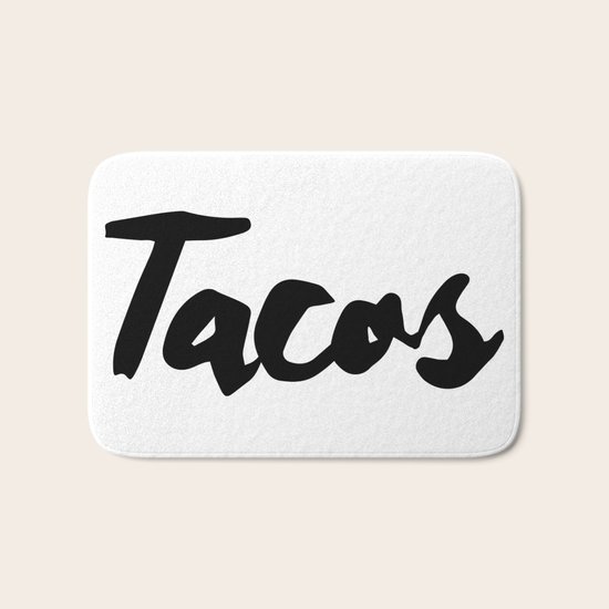 Tacos Bath Mat