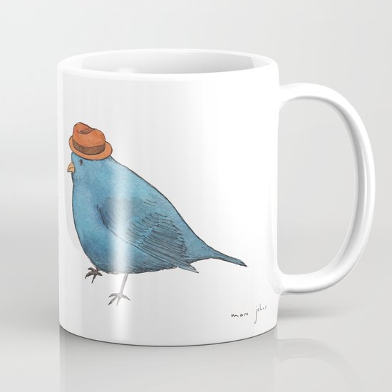 wearing a hat always put him in a good mood Mug