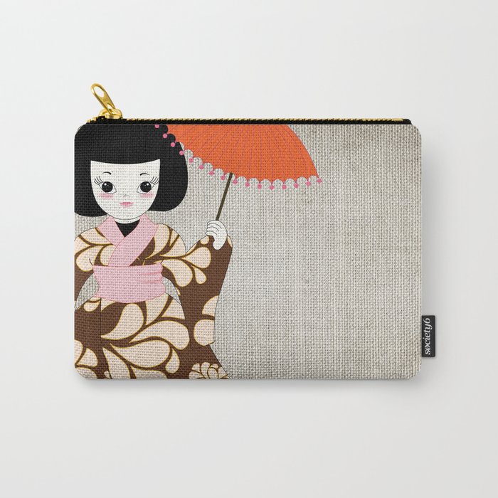 Madame Butterfly Carry-All Pouch