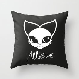ALLKATZE * Space Cat - Weltraum-Katze - Chat d'Espace Throw Pillow
