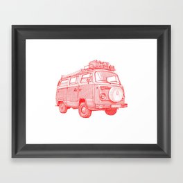 VWvan2 Framed Art Print