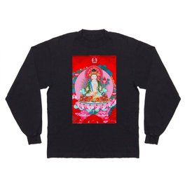 Akasagarbha Thangka Buddhist art Long Sleeve T-shirt