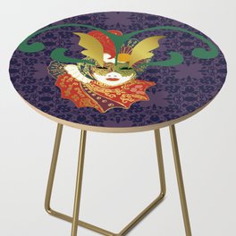 Homage to Venice Carnival - Venise Carnevale - Mask 2nd version Side Table