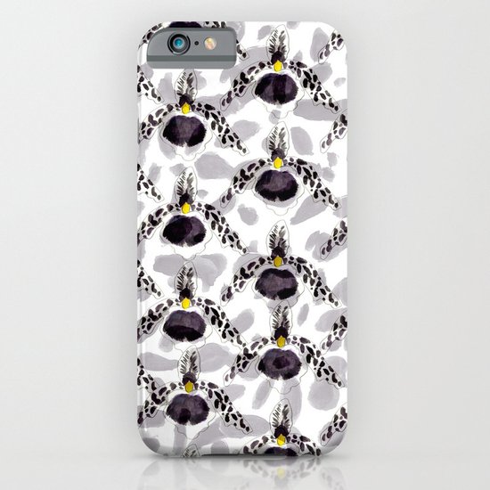 Orchid Pattern II iPhone & iPod Case