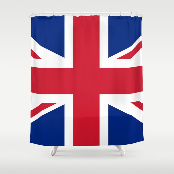 Uk Flag Union Jack Shower Curtain By Flagsoftheworld Society6