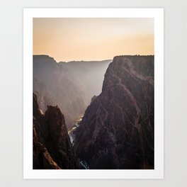 Gunnison Haze Art Print