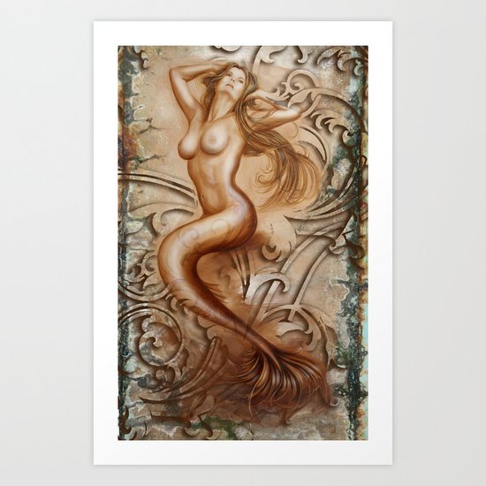 Mermaid Art Print