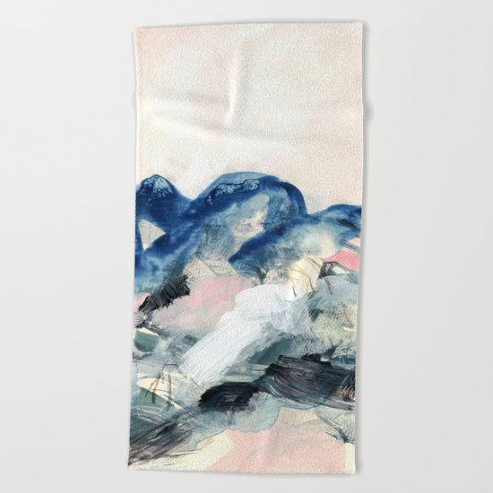 abstract painting II Beach Towel