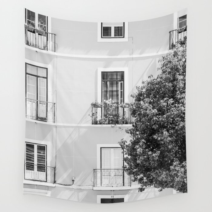 Spring Balcony Wall Tapestry