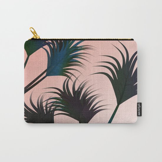 Palm Fronds Carry-All Pouch
