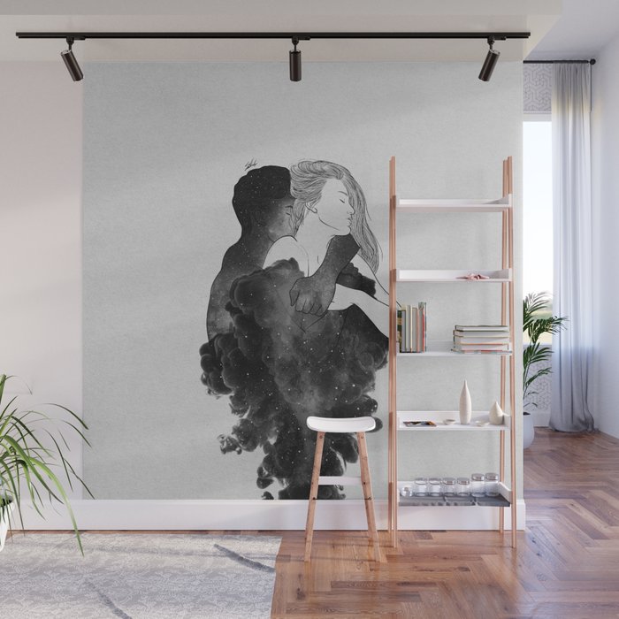 You are my peaceful heaven b&w. Wall Mural