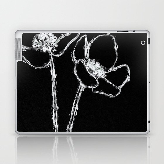 Botanical BW II art and home decor Laptop & iPad Skin