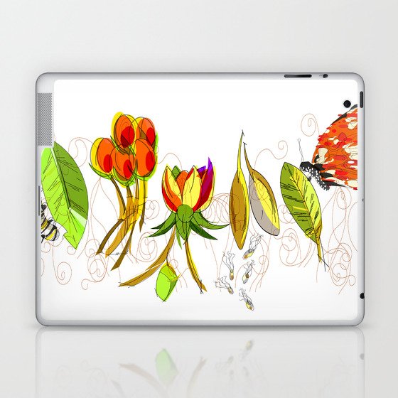 Milkweed Laptop & iPad Skin