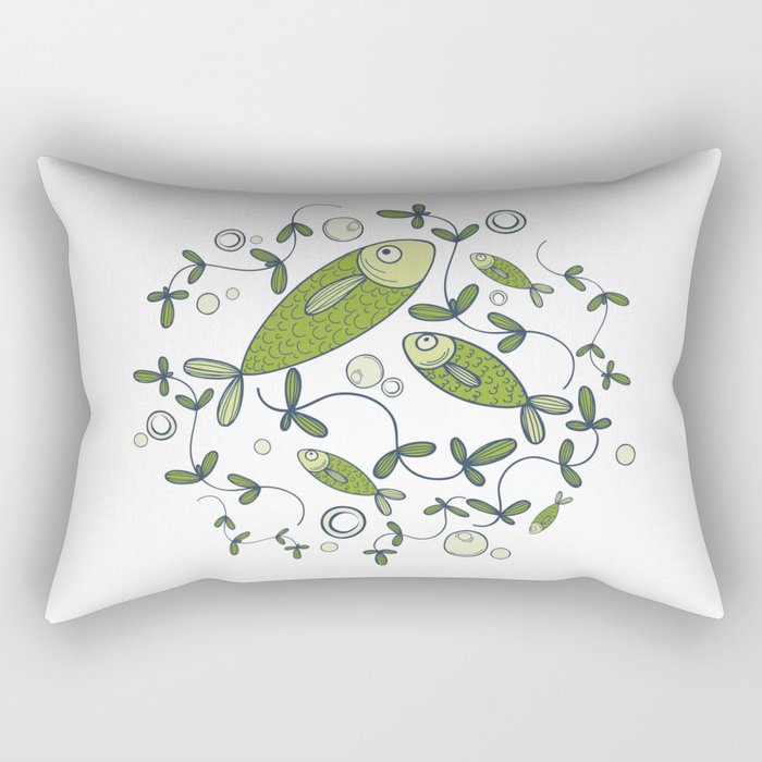 Fish Rectangular Pillow