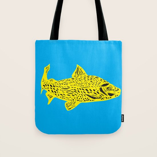 Gone Fishing Tote Bag