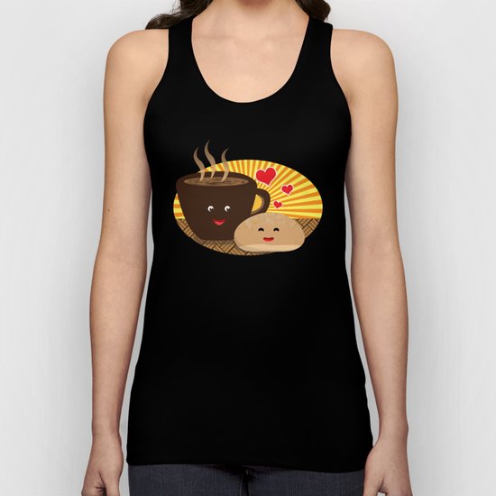 Kape at Pandesal Unisex Tank Top