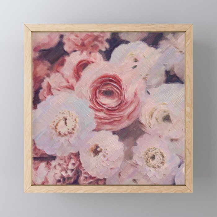Floral  Framed Mini Art Print
