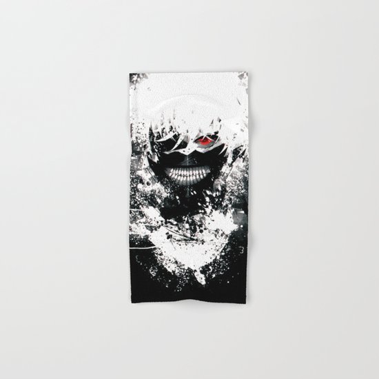 Kaneki Tokyo Ghoul Hand & Bath Towel