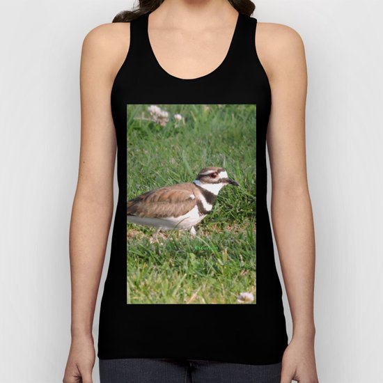Killdeer Browsing Unisex Tank Top