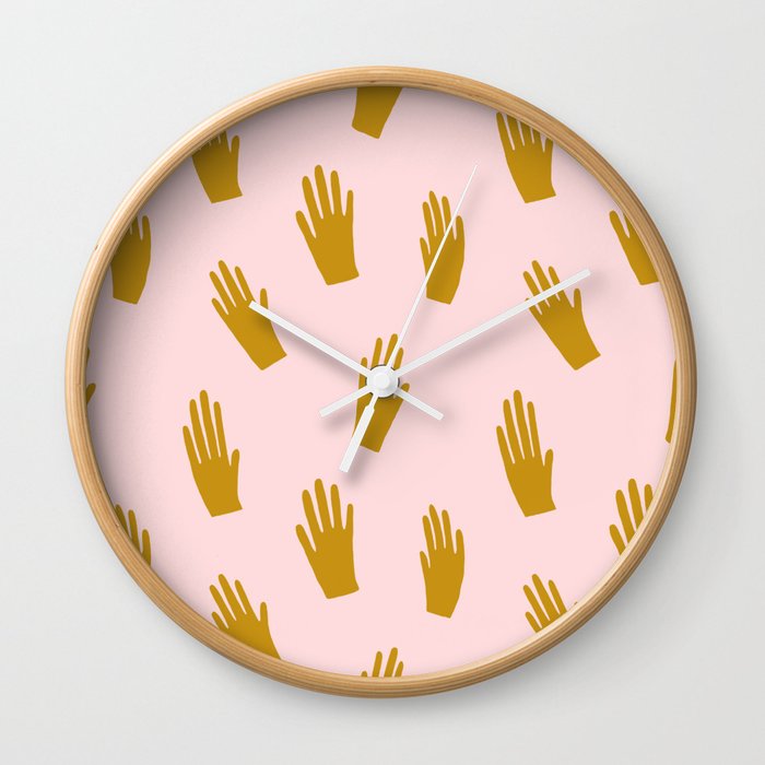 Hands Wall Clock