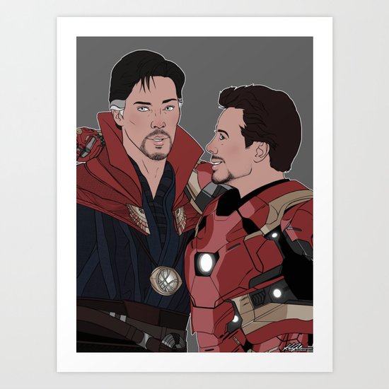 Geniuses Art Print