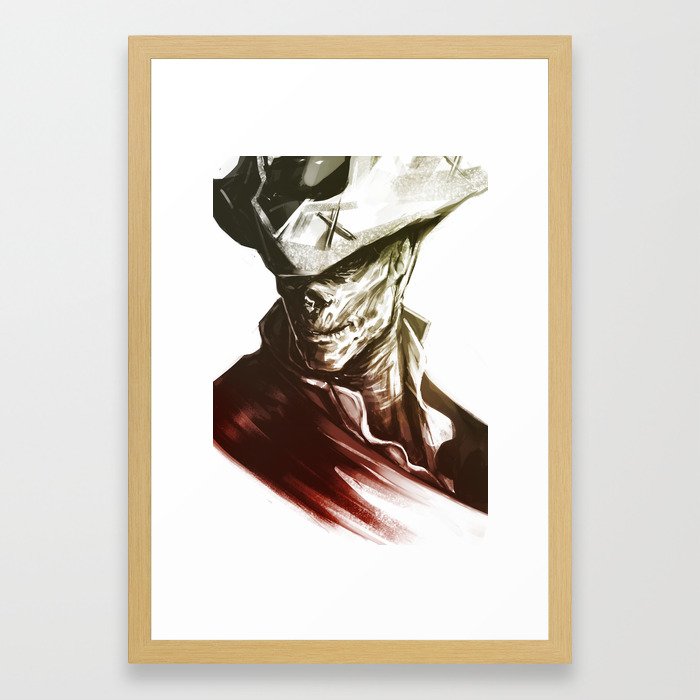 Fallout 4 John Hancock Fanart Framed Art Print By Babayagasdream