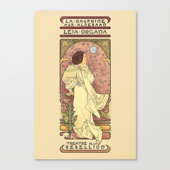 La Dauphine Aux Alderaan Canvas Print