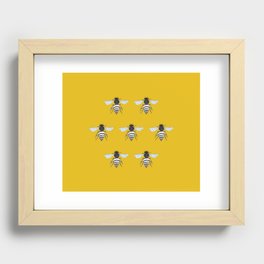 Bees Recessed Framed Print