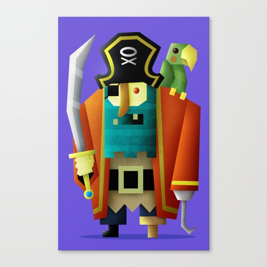 Bluebeard Canvas Print