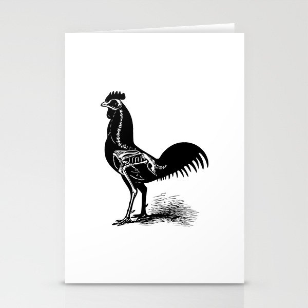 Deadly Rooster Stationery Cards