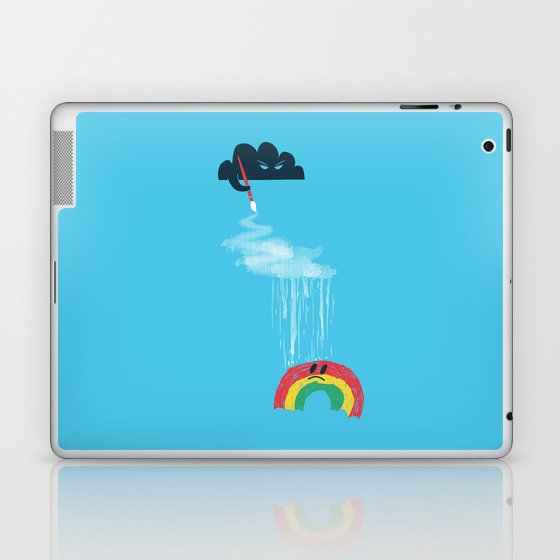 Rain Rain Go Away Laptop & iPad Skin