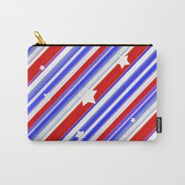 Usa Stars Design Colorful Abstract Motif  Carry-All Pouch | Abstract, Pattern, Usamotif, Usaflag, Hightechstyle, Eeuuflag, Dynamic, Futuristic, Graphicdesign, Eeuumotif 