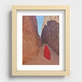 Portrait in Red | Arches VIIII Recessed Framed Print