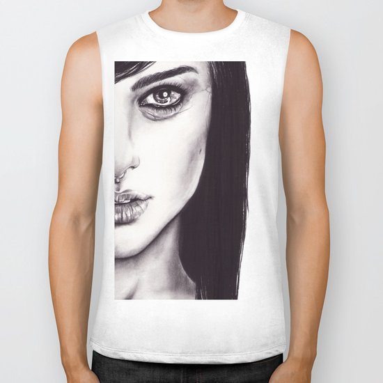 Under Your Bed (Natalie Portman) Biker Tank