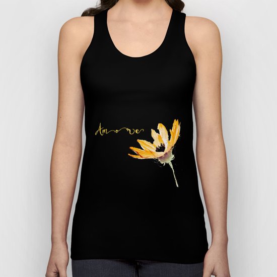 Flower Amore Unisex Tank Top