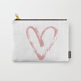 Pink heart Carry-All Pouch
