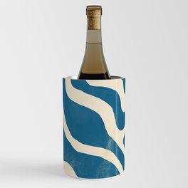 Boho Chic Print/ Blue Wine Chiller