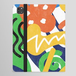 summer abstract painting iPad Folio Case