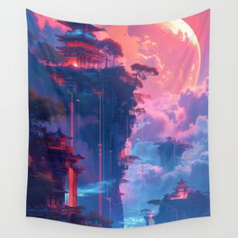 Temple Heights Wall Tapestry