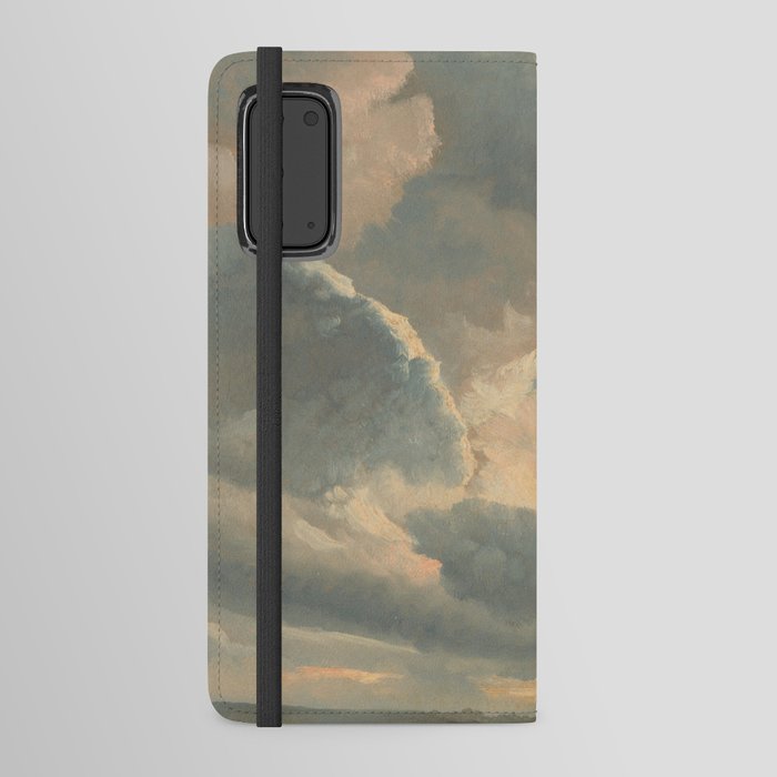 Study of Clouds with a Sunset near Rome, 1786 Android Wallet Case