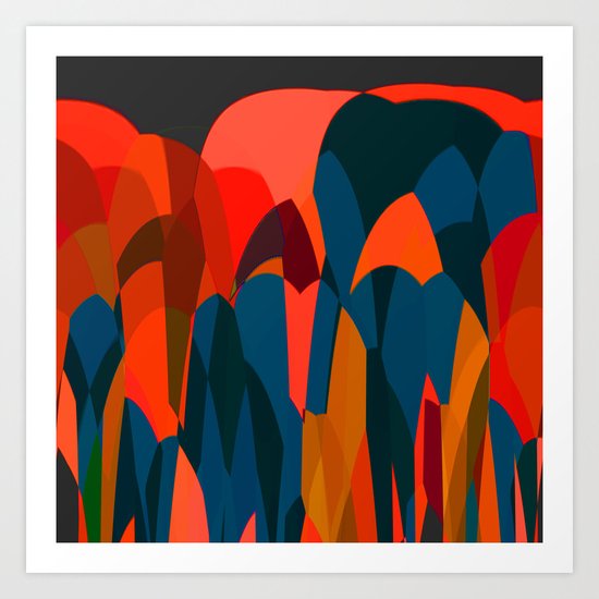 African Night Art Print