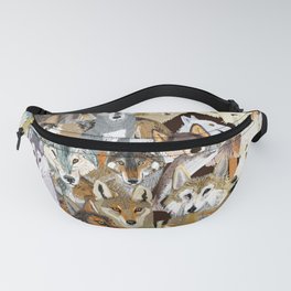 Wolves o´clock (Time to Wolf) Fanny Pack