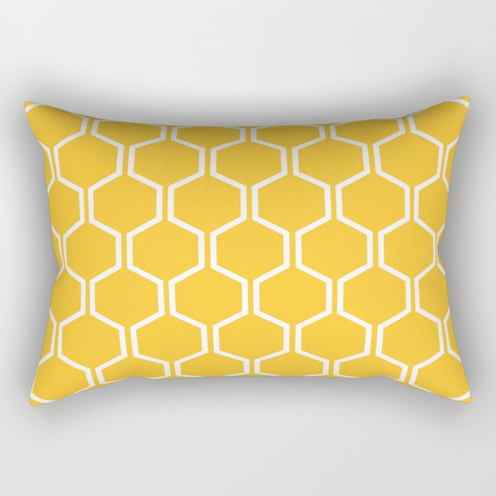 BEAUTY OF NATURE (bee , bees , yellow) Rectangular Pillow