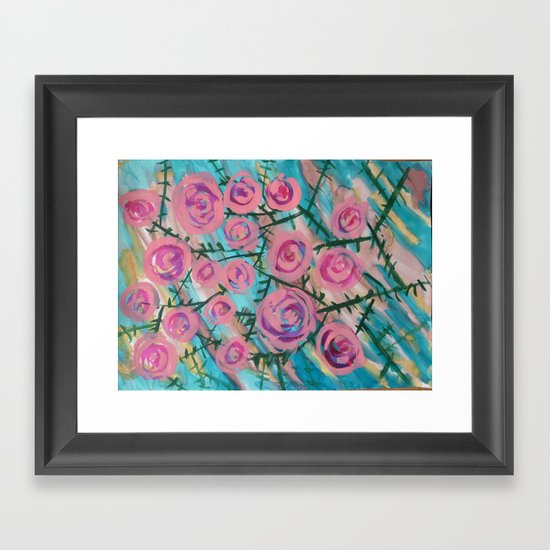 Florence Rose Framed Art Print