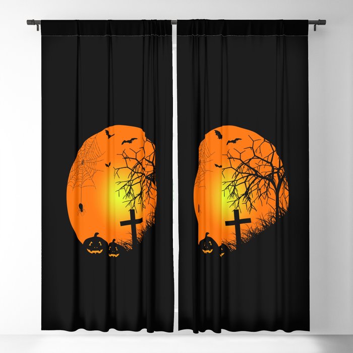 Halloween Blackout Curtain