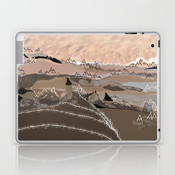 African landscape Laptop & iPad Skin