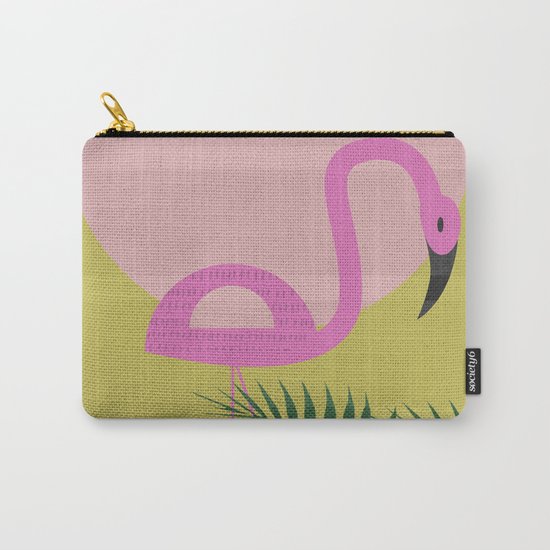 Flamingo Carry-All Pouch