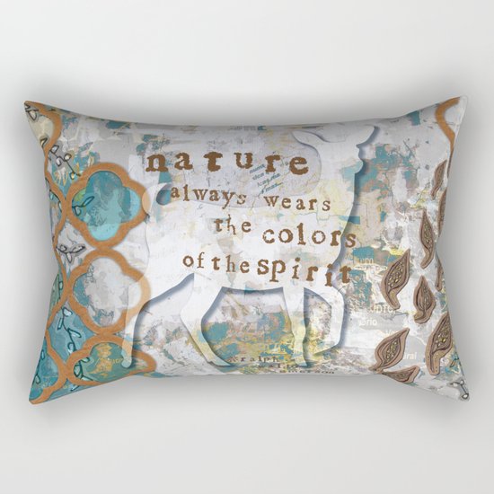 Nature Spirit Rectangular Pillow