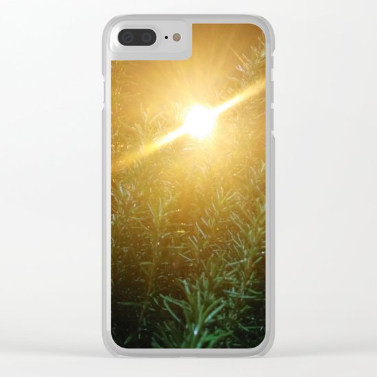 Rosemary Sunrise Clear iPhone Case