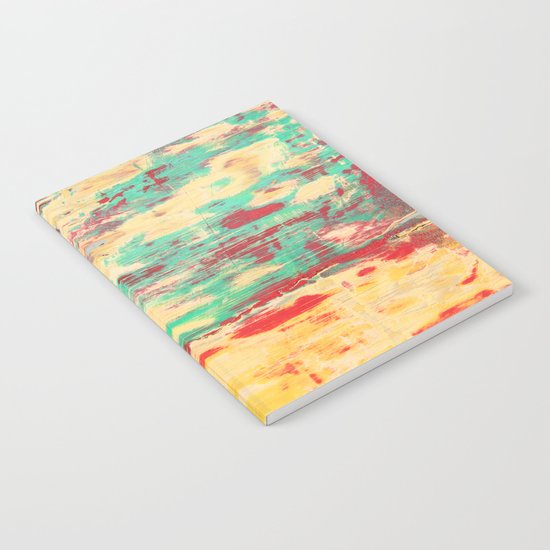 Wooden Pattern Notebook